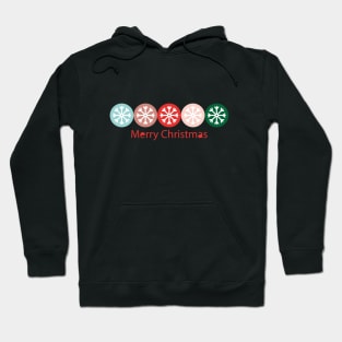 Christmas snowflakes Merry Christmas Hoodie